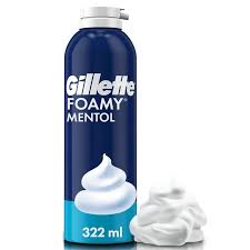 ESPUMA DE AFEITAR GILLETTE FOAMY 312g MENTOL